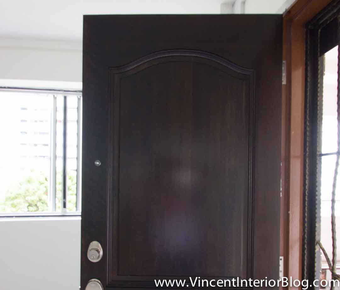 Yishun 5 room HDB renovation BEhome Design concept - Door 1