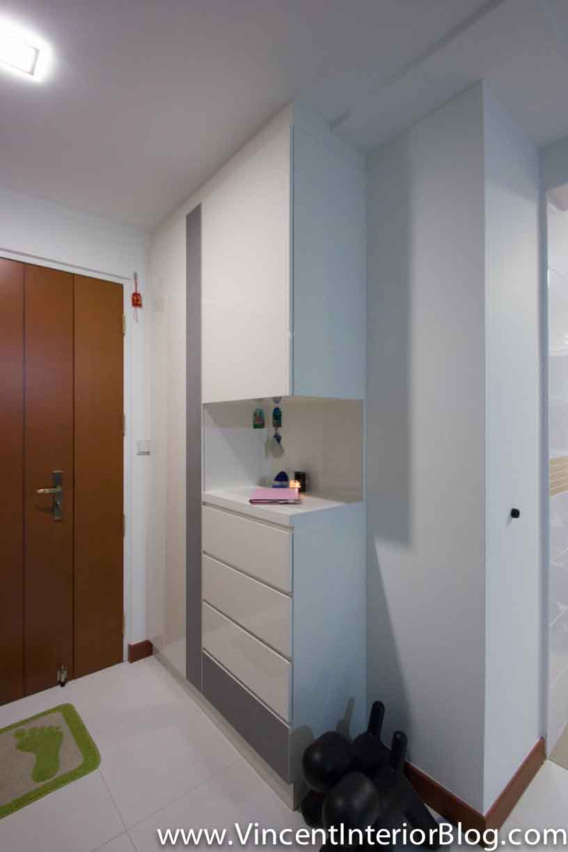 BEhome Design Concept SengKang 3 room HDB- Shoe Cabinet 2